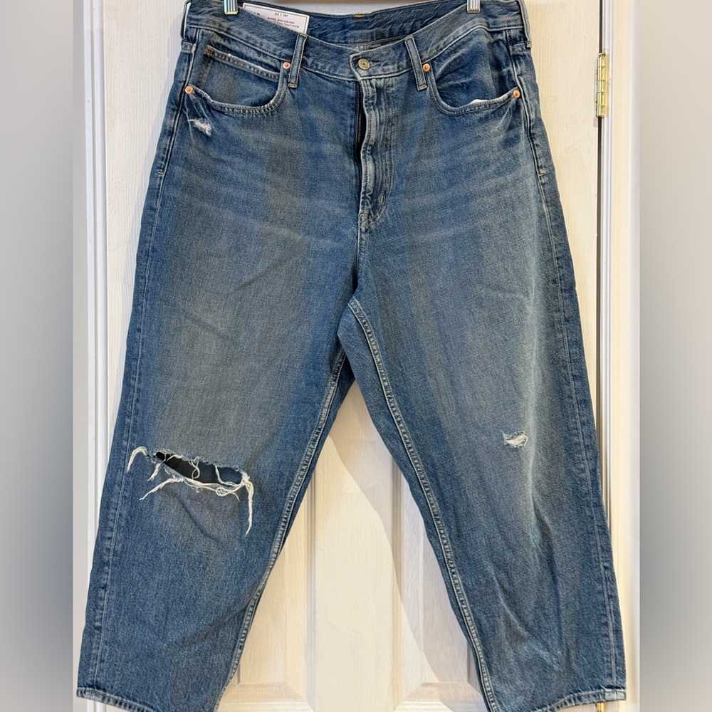 GAP Barrel Jeans high rise
